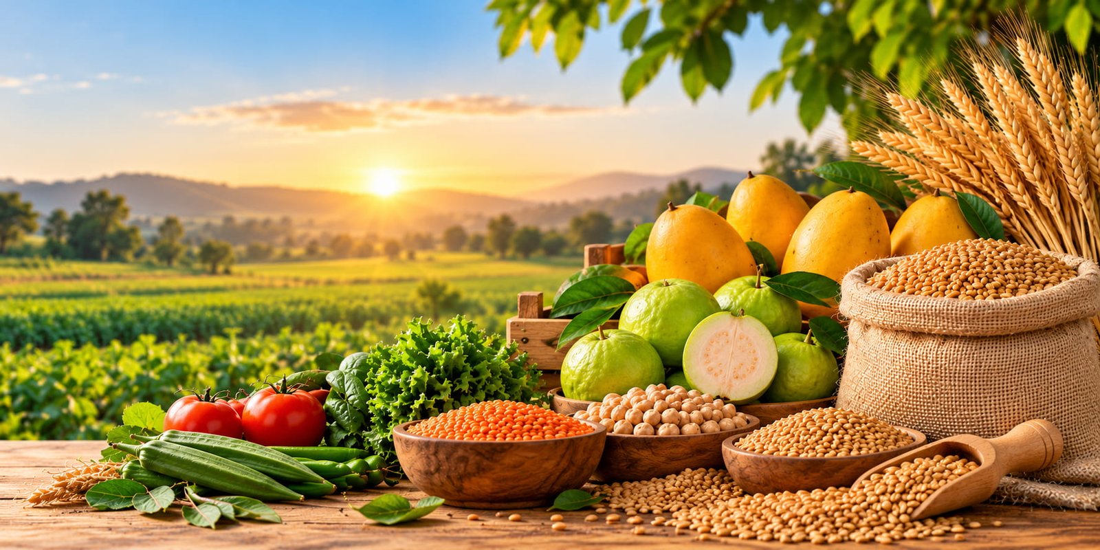 Pure and organic seasonal fruits and natural food products from NEF