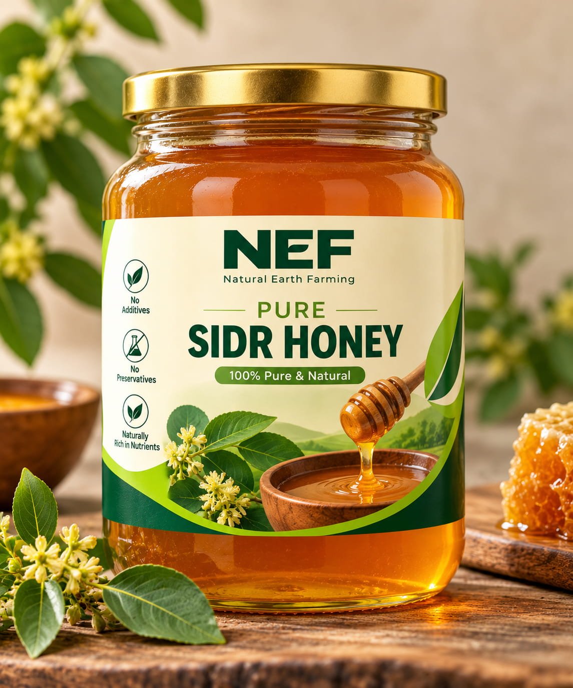 NEF Pure Sidr Honey